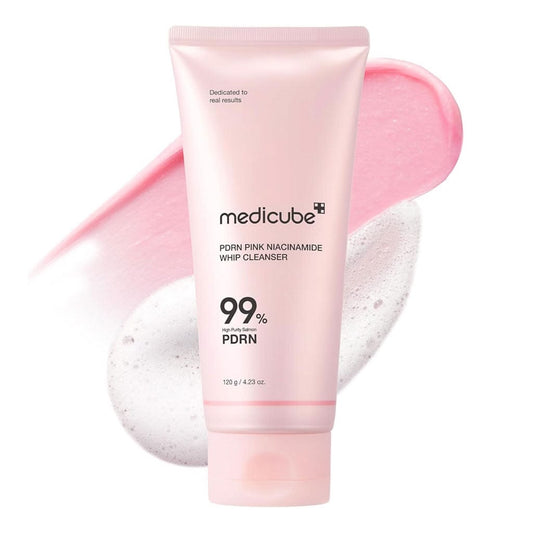 Medicube PDRN Pink Niacinamide Whip Cleanser – 120g