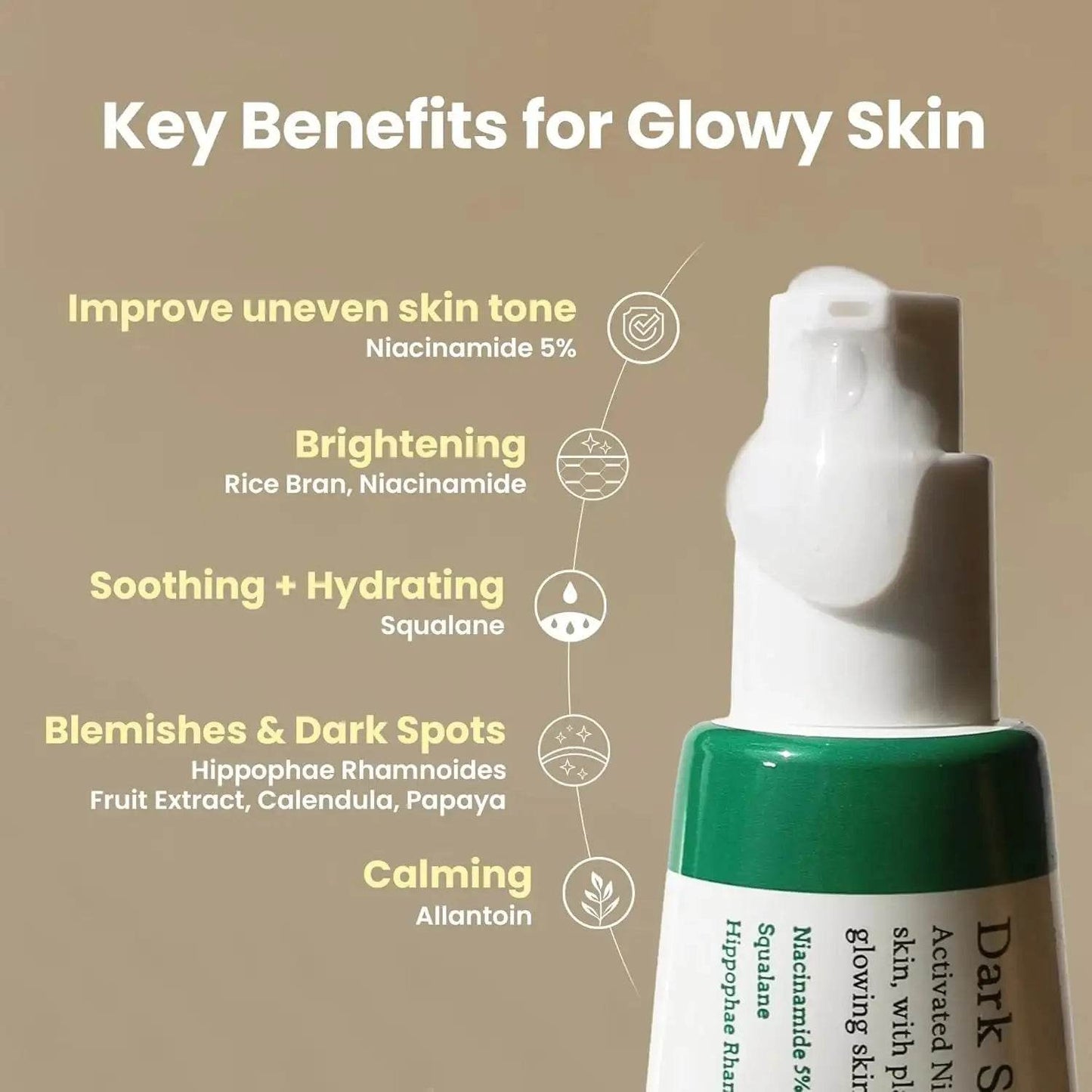 AXIS-Y Dark Spot Correcting Glow Serum | Brighten & Even Skin - The Body Essential