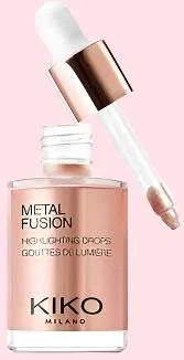 KIKO Milano Metal Fusion Highlighting Drops – Liquid Highlighter - The Body Essential