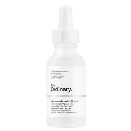 The Ordinary Niacinamide 10%+ Zinc 1% | Blemish & Pore Serum - The Body Essential