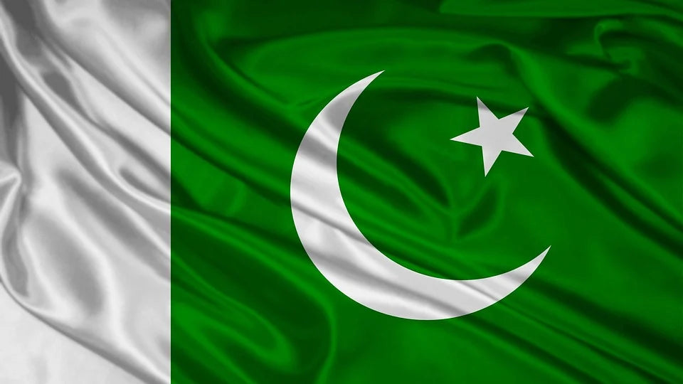 Azadi Sale — Pakistan flag background